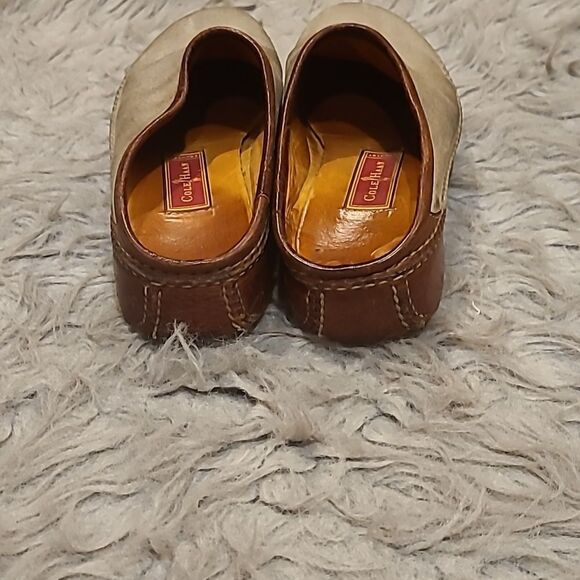 Cole Haan country f8910 slip on tan and brown‎ mules womens size 7 1/2 - Picture 4 of 9
